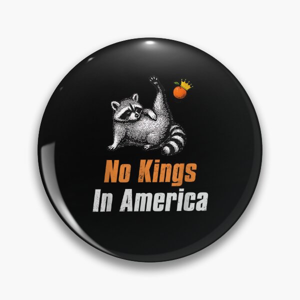 Item preview, No Kings in America - Patriotic Anti-Monarchy Statement funny 2025 designed and sold by kawaiivsglitch.