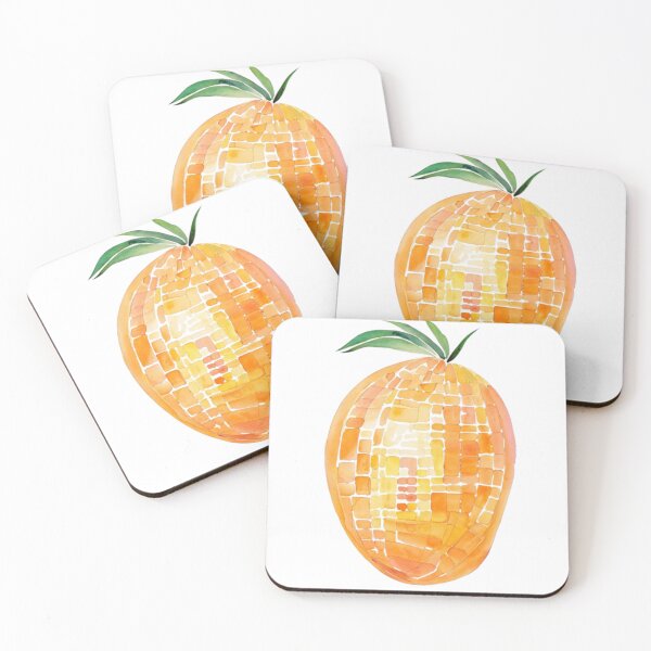 Item preview, Mosaic Mango Sticker – Bold Tropical Fruit Art designed and sold by DeclansArts.