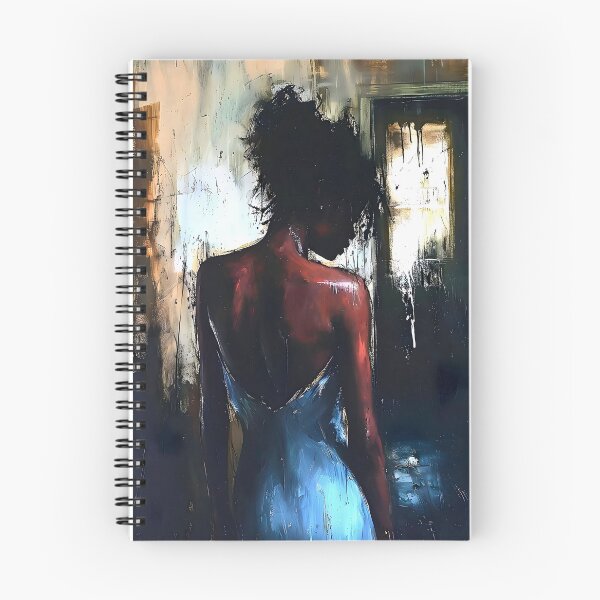 Item preview, Pretty Black Woman Abstract Art designed and sold by ArtbyJustis.