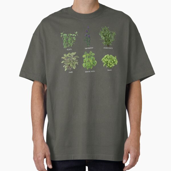 Item preview, Light text version of Common Garden herbs designed and sold by Veganheathen.