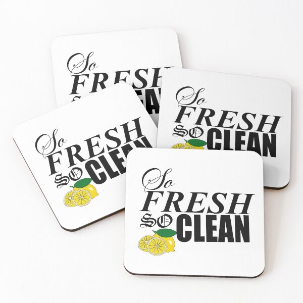 Item preview, So Fresh So Clean – Fresh lemon design black designed and sold by Sugo-Store.