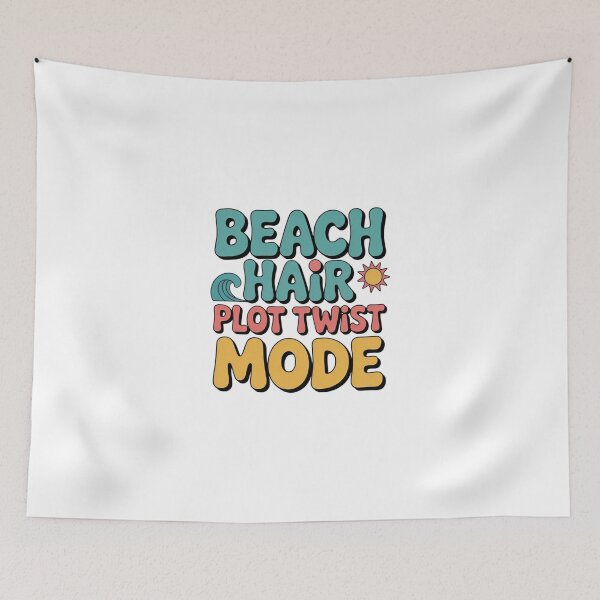 Item preview, Beach Hair Plot Twist Summer Vibes designed and sold by MagicWander.