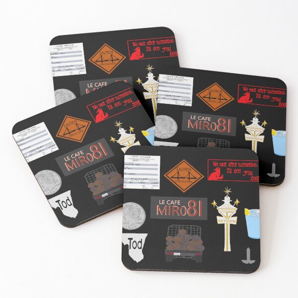Item preview, final destination collage (ominous signs & items from each movie)  designed and sold by Soulfate.