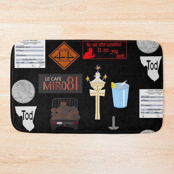 Item preview, final destination collage (ominous signs & items from each movie)  designed and sold by Soulfate.