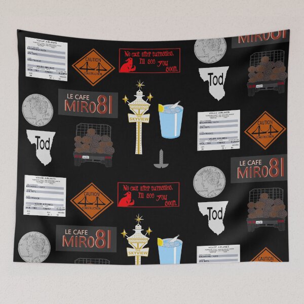 Item preview, final destination collage (ominous signs & items from each movie)  designed and sold by Soulfate.
