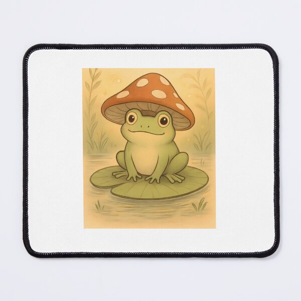Item preview, Cute Frog Mushroom Hat designed and sold by VibeTCreations.