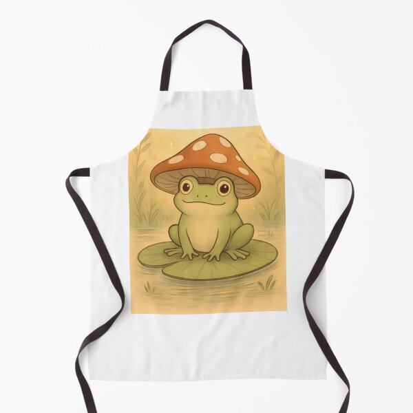 Item preview, Cute Frog Mushroom Hat designed and sold by VibeTCreations.