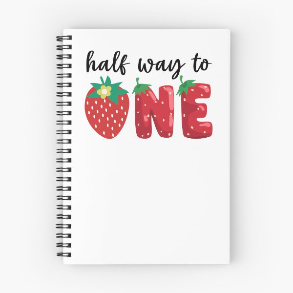 Item preview, Half Way To One Strawberry Strawberry First Birthday Months Shower designed and sold by XuanhieuBp.