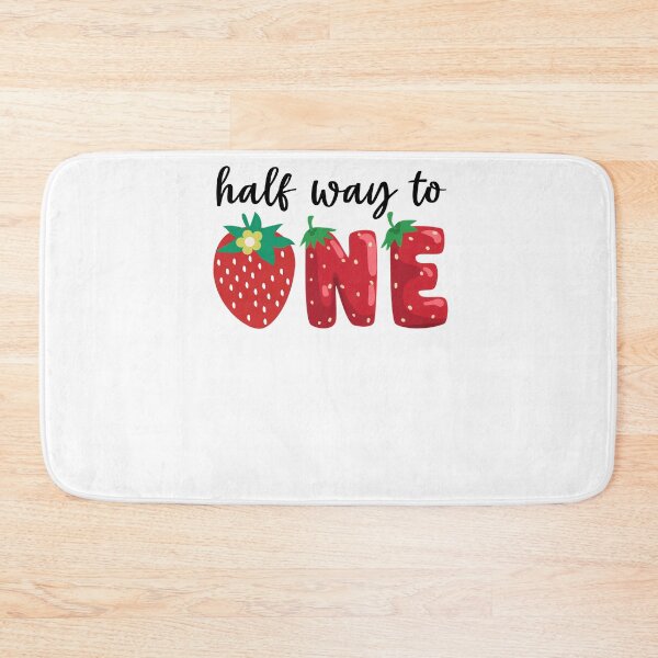 Item preview, Half Way To One Strawberry Strawberry First Birthday Months Shower designed and sold by XuanhieuBp.