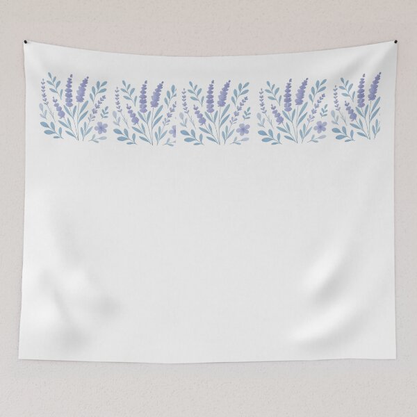 Item preview, Lavender Botanical Flowers | Cold Toned Aesthetic Transparent PNG designed and sold by artist-for-you.