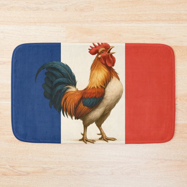 Item preview, French Rooster – Tricolor Pride designed and sold by DKP-AI.