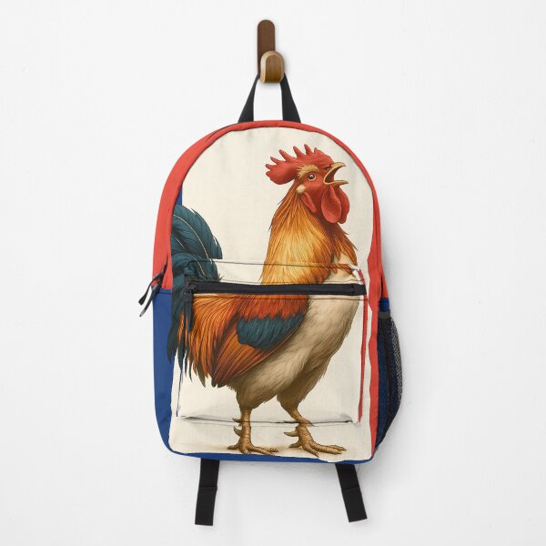 Item preview, French Rooster – Tricolor Pride designed and sold by DKP-AI.