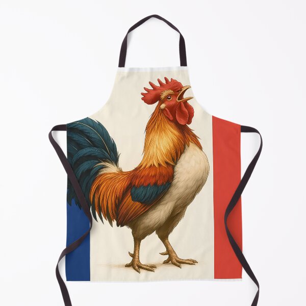 Item preview, French Rooster – Tricolor Pride designed and sold by DKP-AI.