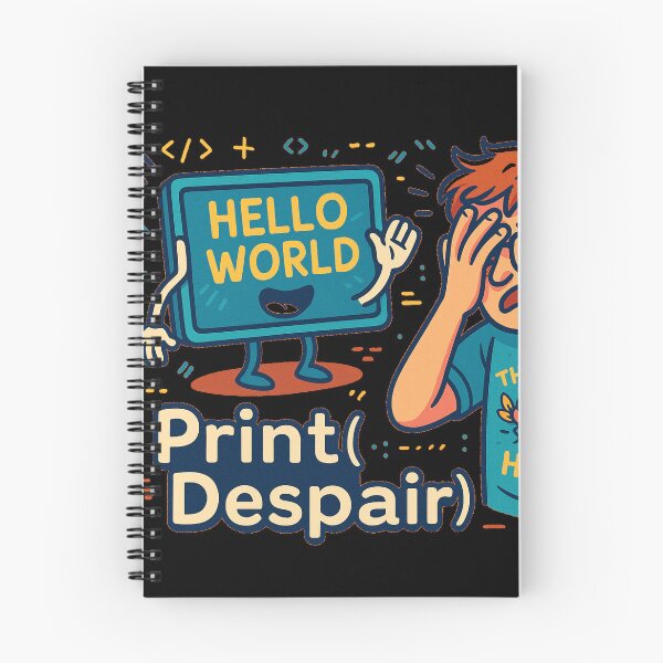 Item preview, “Print(Despair)” designed and sold by M4K3RB0T.