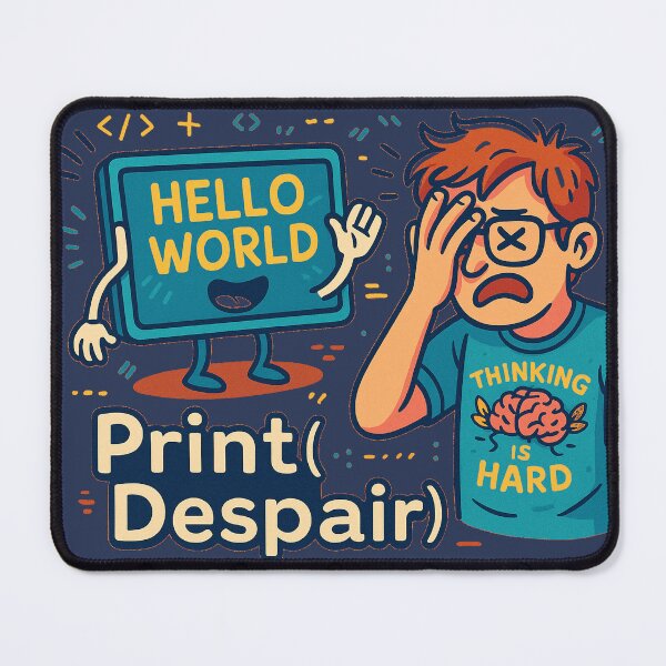 Item preview, “Print(Despair)” designed and sold by M4K3RB0T.