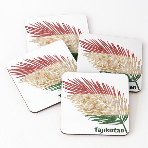 Item preview, Abstract Flag of Tajikistan – Feather Design designed and sold by ArteJorge48.