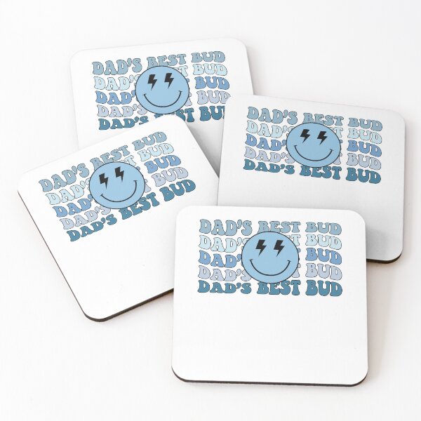 Item preview, Dad’s Best Bud Smiley Face Cute Smiley Face Father’s designed and sold by XuanhieuBp.