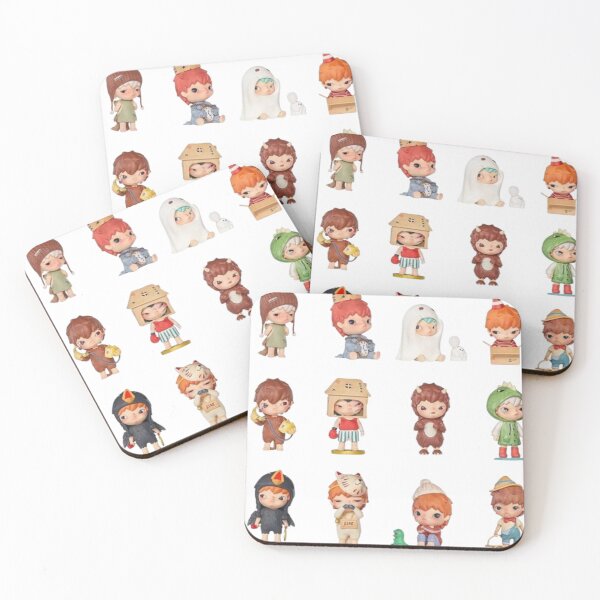Item preview, Hirono Figure Sticker Pack – The Other One designed and sold by DeclansArts.