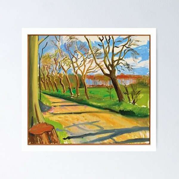 Item preview, landscape by David Hockney designed and sold by SoftArtistry .