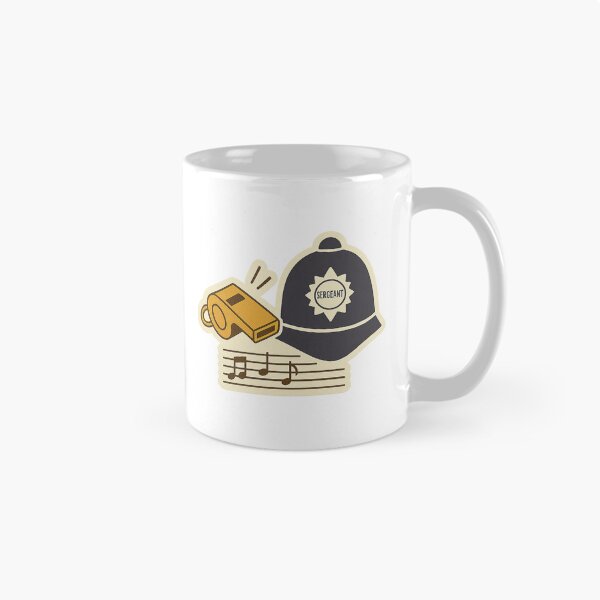 Item preview, Sergeant’s Whistle & Helmet designed and sold by Drama&Doodles.