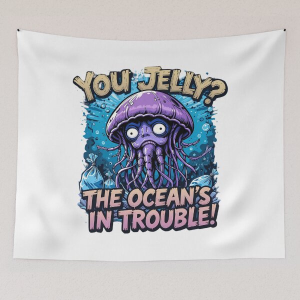 Item preview, You Jelly? The Ocean's in Trouble! designed and sold by IndulgentBob.