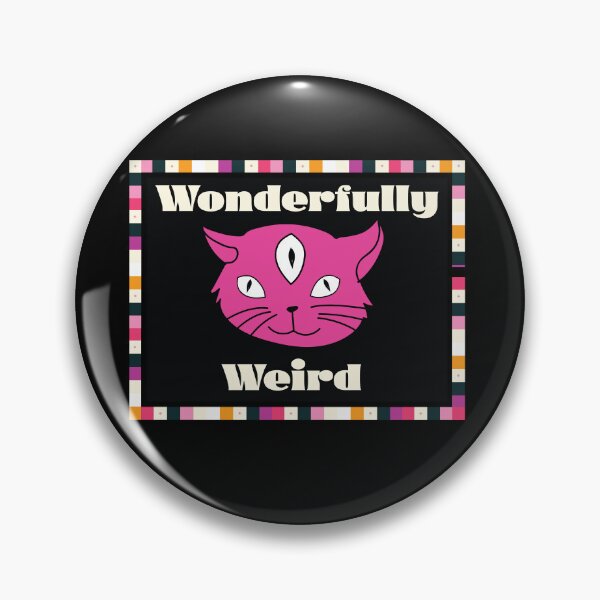 Item preview, Bold Funny Quirky Cat Wonderfully Weird Shirts Journals And Stickers For Eccentrics designed and sold by Apotheosis by Irie Meraki.
