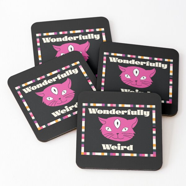 Item preview, Bold Funny Quirky Cat Wonderfully Weird Shirts Journals And Stickers For Eccentrics designed and sold by Apotheosis by Irie Meraki.