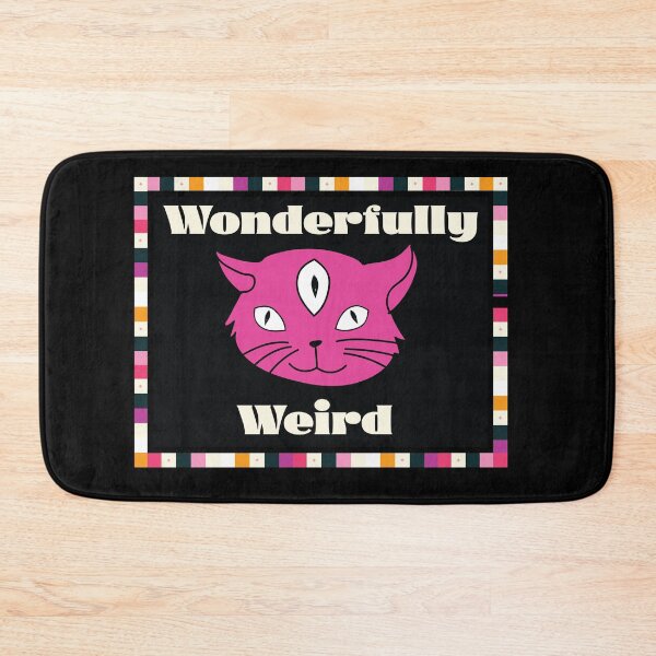 Item preview, Bold Funny Quirky Cat Wonderfully Weird Shirts Journals And Stickers For Eccentrics designed and sold by Apotheosis by Irie Meraki.