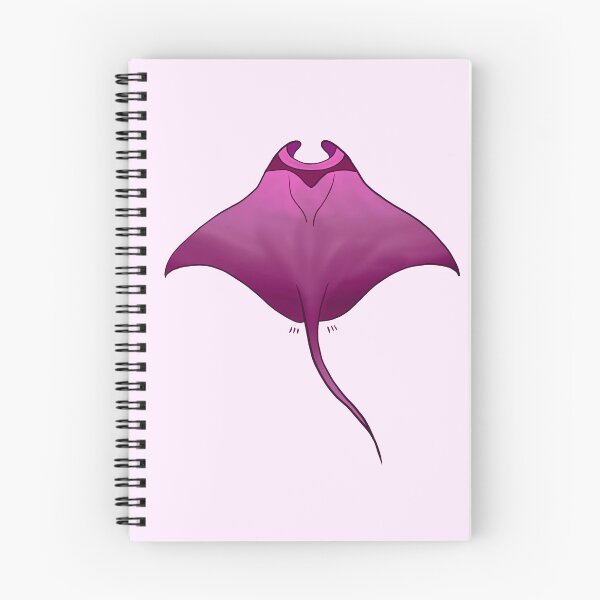 Item preview, Pink Oceanic Manta Ray designed and sold by Ember-and-Ivy.