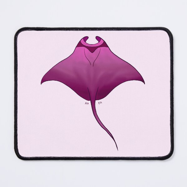 Item preview, Pink Oceanic Manta Ray designed and sold by Ember-and-Ivy.