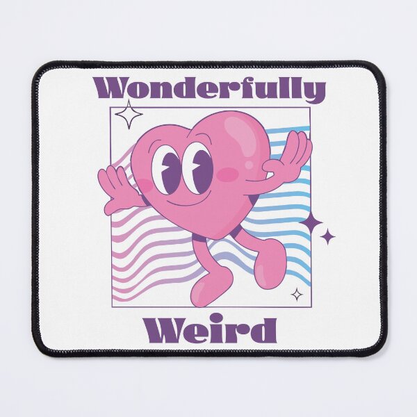Item preview, Cute Funny Quirky Heart Wonderfully Weird Shirts Journals And Stickers For Eccentrics designed and sold by Apotheosis by Irie Meraki.
