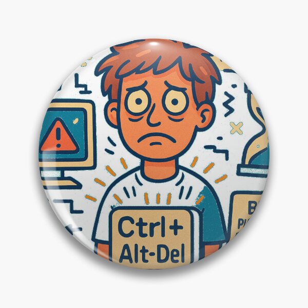 Item preview, Ctrl+Alt+Del My Life designed and sold by M4K3RB0T.