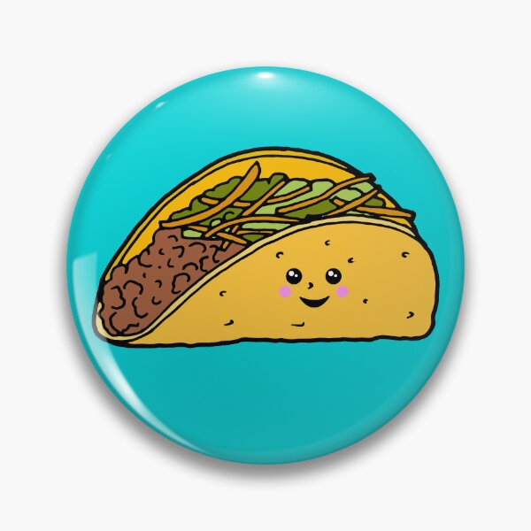 Item preview, Cute Kawaii Taco Character designed and sold by HotHibiscus.