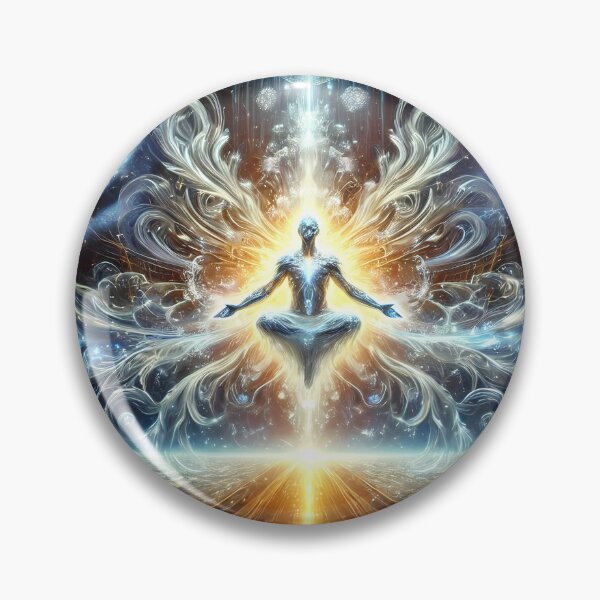 Item preview, Cosmic Enlightenment – Ascended Being in a Celestial Realm designed and sold by FusionCipher.