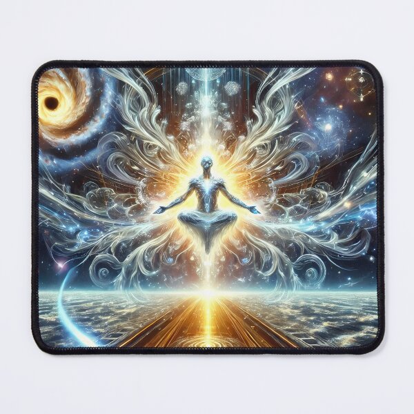 Item preview, Cosmic Enlightenment – Ascended Being in a Celestial Realm designed and sold by FusionCipher.