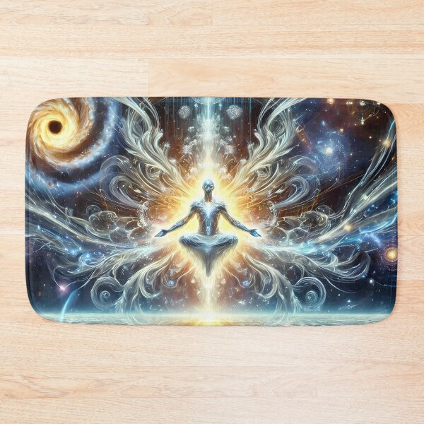 Item preview, Cosmic Enlightenment – Ascended Being in a Celestial Realm designed and sold by FusionCipher.