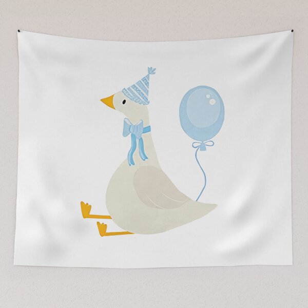 Item preview, Blue One Silly Goose Goose Theme First Birthday Funny Duck Shower designed and sold by XuanhieuBp.