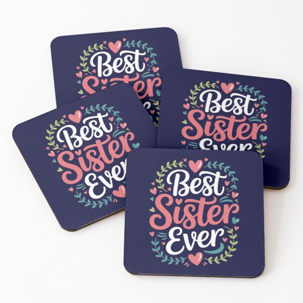 Item preview,  Best Sister Ever designed and sold by halazidan.