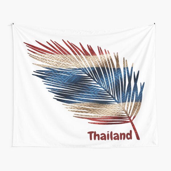 Item preview, Abstract Flag of Thailand – Feather Design designed and sold by ArteJorge48.