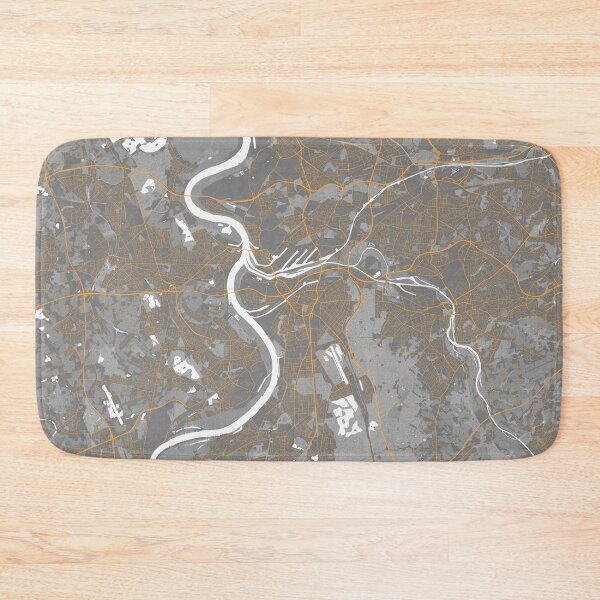 Item preview, Duisburg City Map of Germany - Bauhaus designed and sold by deMAP.