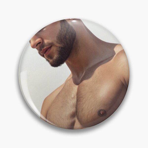 Item preview, Muscle hunk looking down designed and sold by gayishdesign.
