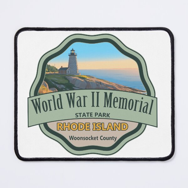 Item preview, World War II Memorial State Park, Woonsocket County, Rhode Island designed and sold by Wanderful-roads.