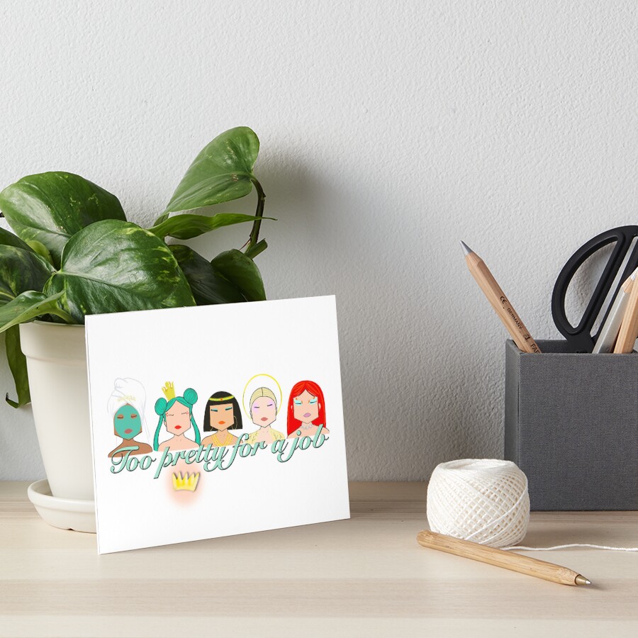 Item preview, Art Board Print designed and sold by ROCIODRAMATICA.
