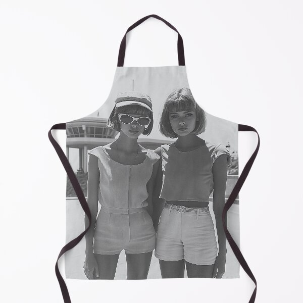 Item preview, Retro Summer Elegance in Monochrome designed and sold by daila70.