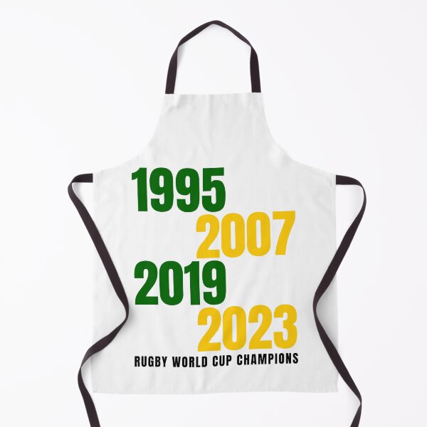 Item preview, Springbok Rugby World Cup Wins – Minimalist Champions Design designed and sold by Cheeky Lydia.