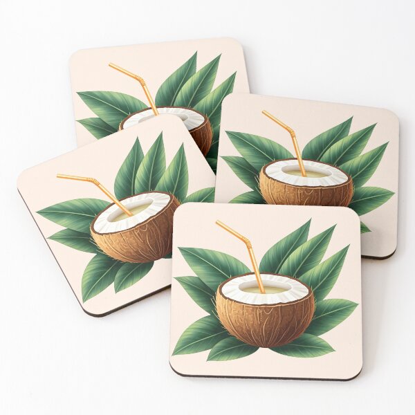 Item preview, Coconut cocktail designed and sold by PrintLabStudio.