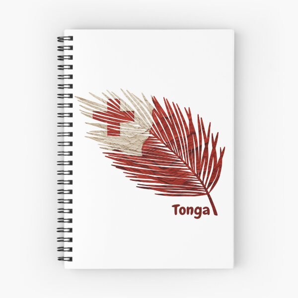 Item preview, Abstract Flag of Tonga – Feather Design designed and sold by ArteJorge48.