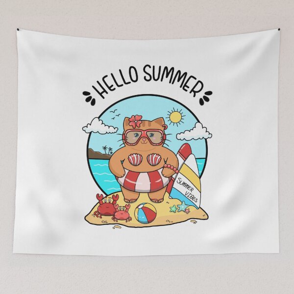Item preview, Hello Summer! designed and sold by Hello-Cuties.