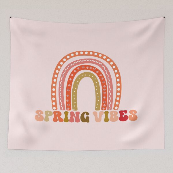 Item preview, Groovy Spring Vibes Boho Design | Retro Bohemian Typography Aesthetic designed and sold by typoinspired.