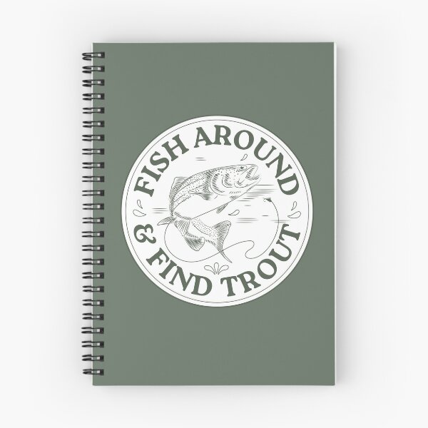 Item preview, Fish Around & Find Trout designed and sold by lauregon.
